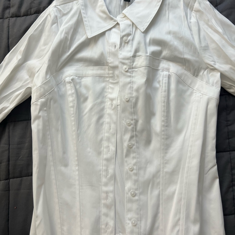 Classic White Men's Shirt